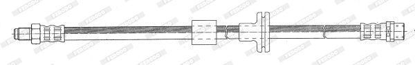FERODO FHY2299 Ελαστικός σωλήνας φρένων for MERCEDES-BENZ