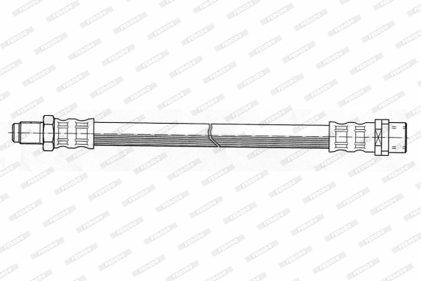 FERODO FHY2300 Ελαστικός σωλήνας φρένων for MERCEDES-BENZ