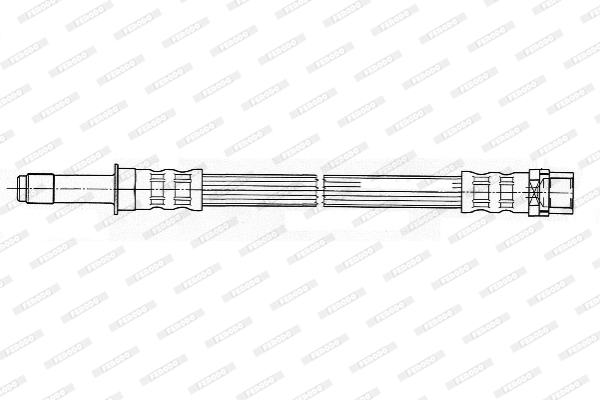 FERODO FHY2305 Ελαστικός σωλήνας φρένων for MERCEDES-BENZ PEUGEOT VW