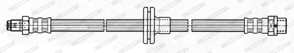 FERODO FHY2600 Brake Hose for BMW