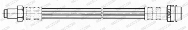 FERODO FHY2632 Brake Hose for CITROËN MERCEDES-BENZ PEUGEOT