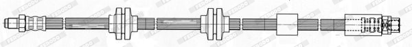 FERODO FHY2640 Brake Hose for BMW