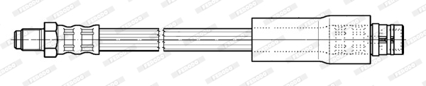 FERODO FHY3177 Brake Hose for MERCEDES-BENZ