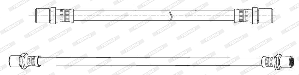 FERODO FHY3383 Ελαστικός σωλήνας συμπλέκτη for TOYOTA