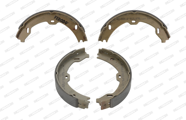 FERODO FSB669 PREMIER Brake Shoe Set, parking brake for MAYBACH MERCEDES-BENZ