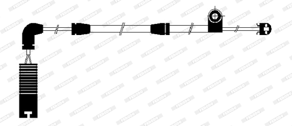FERODO FWI292 PREMIER Warning Contact, brake pad wear for BMW