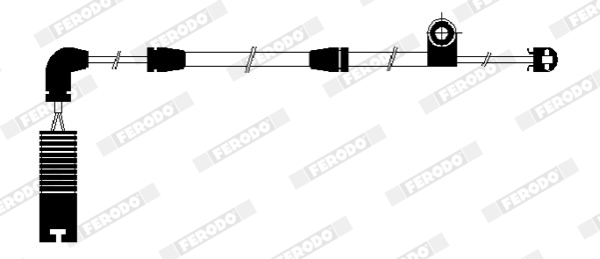 FERODO FWI292 PREMIER Warning Contact, brake pad wear for BMW