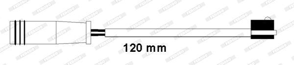 FERODO FWI308 PREMIER Warning Contact, brake pad wear for MERCEDES-BENZ