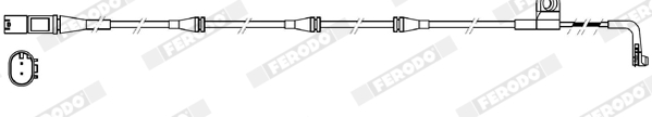 FERODO FWI318 PREMIER Προειδοπ. επαφή, φθορά υλικού τριβής των φρένων for BMW