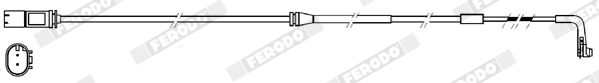 FERODO FWI321 PREMIER Προειδοπ. επαφή, φθορά υλικού τριβής των φρένων for BMW