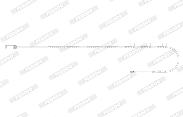 FERODO FWI377 PREMIER Warning Contact, brake pad wear for MINI