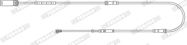 FERODO FWI401 PREMIER Προειδοπ. επαφή, φθορά υλικού τριβής των φρένων for MINI