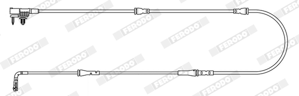 FERODO FWI468 PREMIER Warning Contact, brake pad wear for JAGUAR LAND ROVER MAN