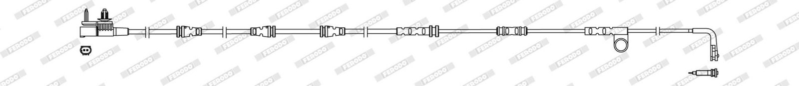 FERODO FWI497 Warning Contact, brake pad wear for LAND ROVER