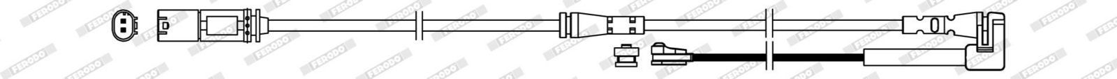 FERODO FWI503 Warning Contact, brake pad wear for BMW MINI