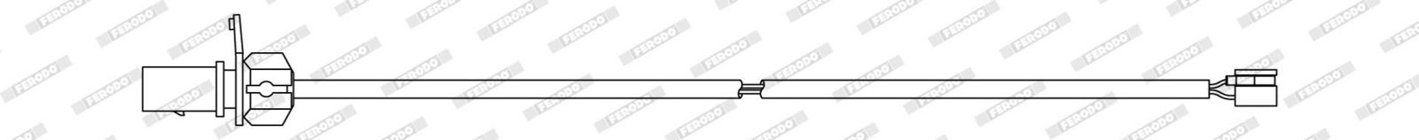 FERODO FWI515 Warning Contact, brake pad wear for PORSCHE