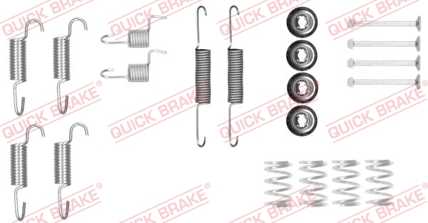 QUICK BRAKE 105-0025 Sada...