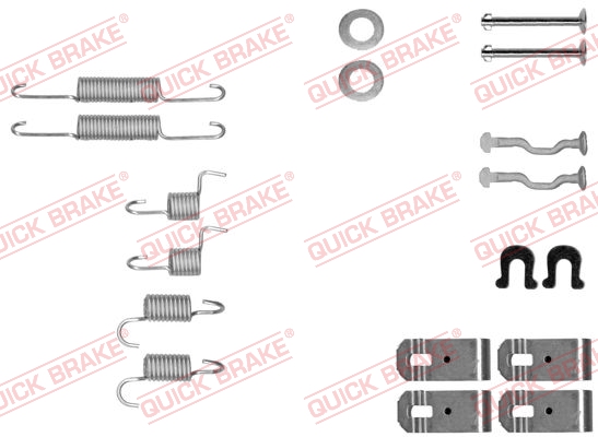 QUICK BRAKE 105-0028 Sada...