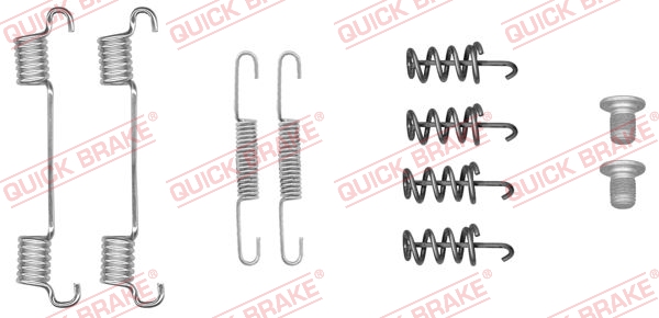 QUICK BRAKE 105-0051 Kit accessori, Ganasce freno stazionamento