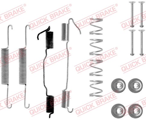 QUICK BRAKE 105-0501 Kit accessori, Ganasce freno