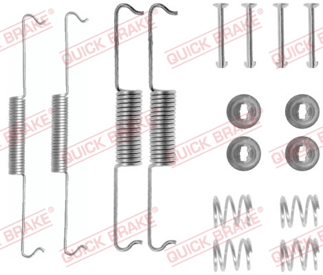 QUICK BRAKE 105-0521 Kit accessori, Ganasce freno-Kit accessori, Ganasce freno-Ricambi Euro