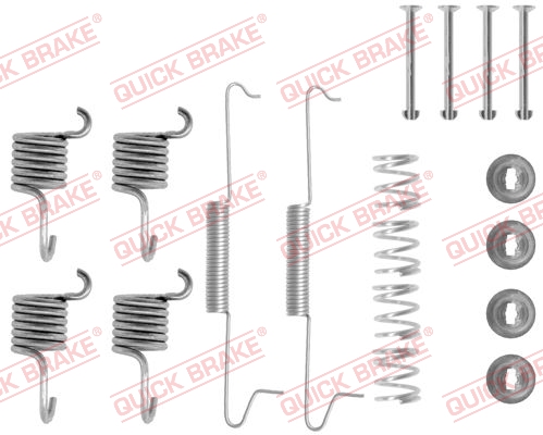 QUICK BRAKE 105-0531 Kit accessori, Ganasce freno-Kit accessori, Ganasce freno-Ricambi Euro