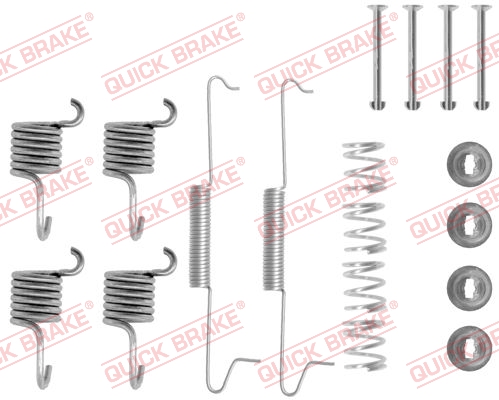 QUICK BRAKE 105-0531 Kit accessori, Ganasce freno