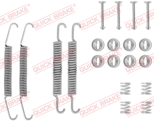 QUICK BRAKE 105-0548 Kit accessori, Ganasce freno-Kit accessori, Ganasce freno-Ricambi Euro