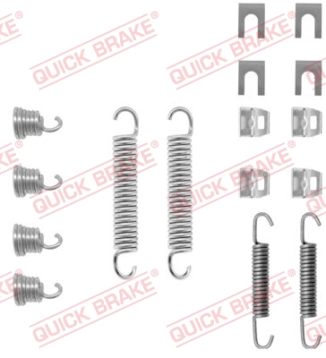 QUICK BRAKE 105-0550 Kit accessori, Ganasce freno-Kit accessori, Ganasce freno-Ricambi Euro