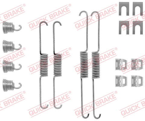 QUICK BRAKE 105-0553 Kit accessori, Ganasce freno-Kit accessori, Ganasce freno-Ricambi Euro