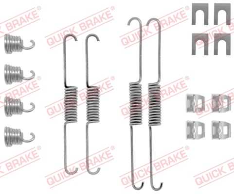 QUICK BRAKE 105-0553 Kit accessori, Ganasce freno