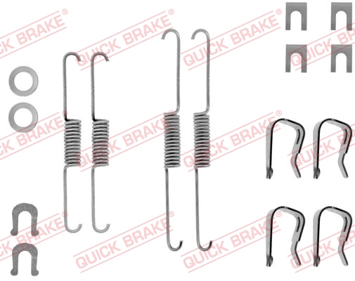 QUICK BRAKE 105-0557 Kit accessori, Ganasce freno-Kit accessori, Ganasce freno-Ricambi Euro