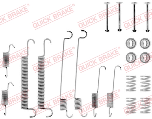 QUICK BRAKE 105-0560 Kit accessori, Ganasce freno