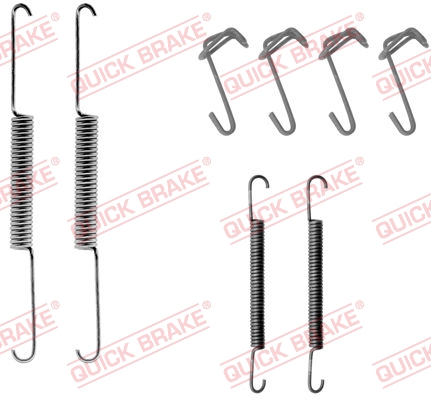 QUICK BRAKE 105-0563 Kit accessori, Ganasce freno-Kit accessori, Ganasce freno-Ricambi Euro