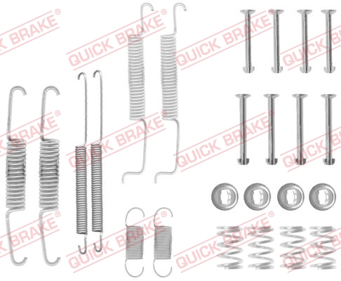 QUICK BRAKE 105-0569 Kit accessori, Ganasce freno