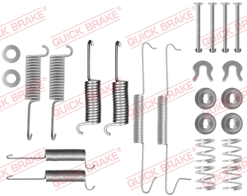 QUICK BRAKE 105-0571 Kit accessori, Ganasce freno