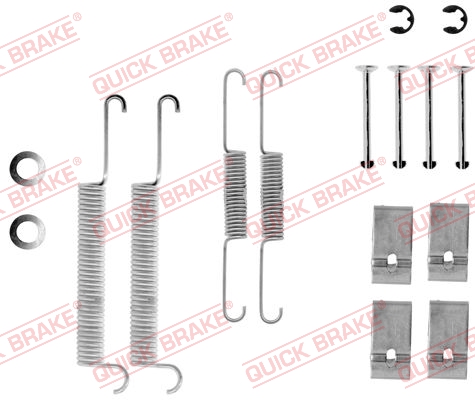 QUICK BRAKE 105-0579 Kit accessori, Ganasce freno-Kit accessori, Ganasce freno-Ricambi Euro