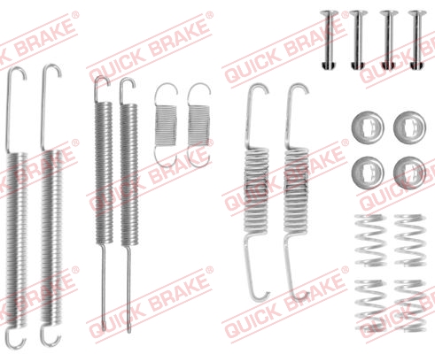 QUICK BRAKE 105-0598 Kit accessori, Ganasce freno