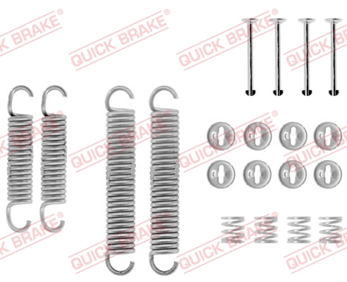 QUICK BRAKE 105-0601 Kit accessori, Ganasce freno-Kit accessori, Ganasce freno-Ricambi Euro