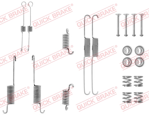 QUICK BRAKE 105-0615 Sada...