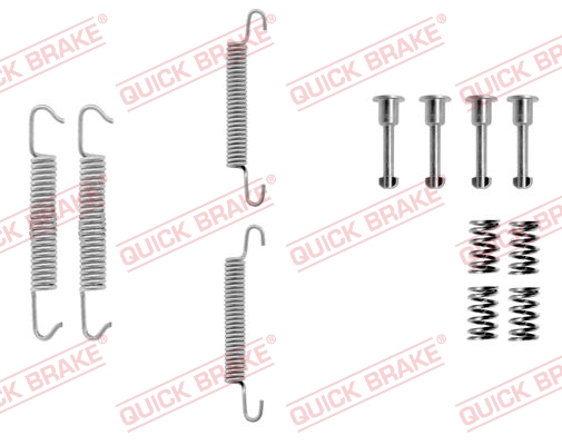 QUICK BRAKE 105-0621 Kit accessori, Ganasce freno stazionamento-Kit accessori, Ganasce freno stazionamento-Ricambi Euro