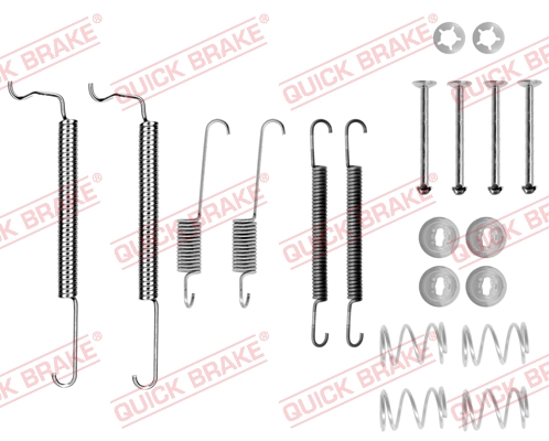 QUICK BRAKE 105-0629 Kit accessori, Ganasce freno