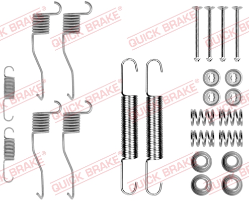 QUICK BRAKE 105-0639R Kit accessori, Ganasce freno-Kit accessori, Ganasce freno-Ricambi Euro