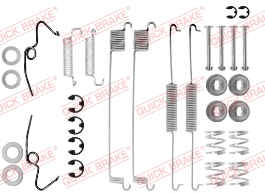 QUICK BRAKE 105-0641 Kit accessori, Ganasce freno-Kit accessori, Ganasce freno-Ricambi Euro