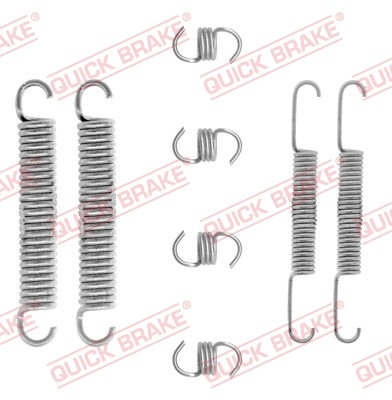 QUICK BRAKE 105-0662 Kit accessori, Ganasce freno