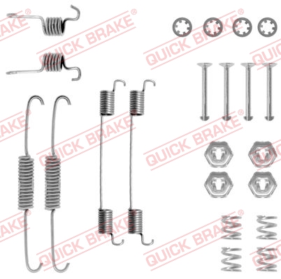 QUICK BRAKE 105-0674 Kit accessori, Ganasce freno