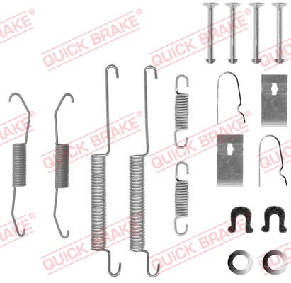 QUICK BRAKE 105-0679 Kit accessori, Ganasce freno