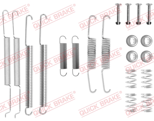 QUICK BRAKE 105-0681 Kit accessori, Ganasce freno