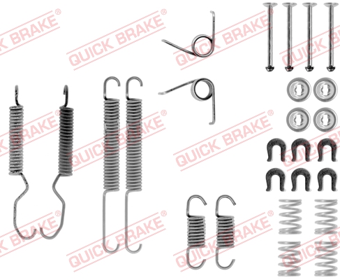 QUICK BRAKE 105-0683 Kit accessori, Ganasce freno-Kit accessori, Ganasce freno-Ricambi Euro