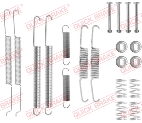 QUICK BRAKE 105-0726 Kit accessori, Ganasce freno-Kit accessori, Ganasce freno-Ricambi Euro